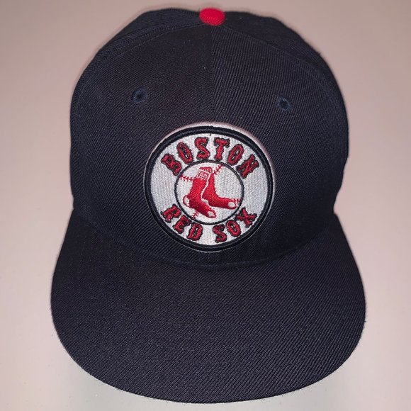 red boston red sox fitted hats